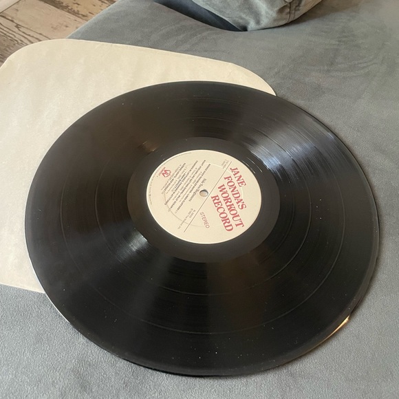 Jane Fonda’s workout vinyl record . Two record set . - Picture 8 of 12